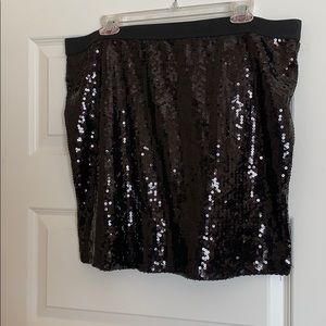Sequin skirt
